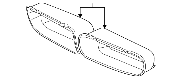 C2C11802 Деталь AIR DUCT, LEFT