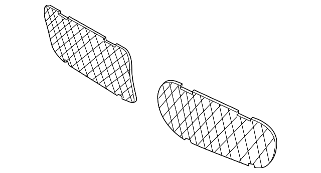 C2C11805 Деталь GRILLE, LEFT