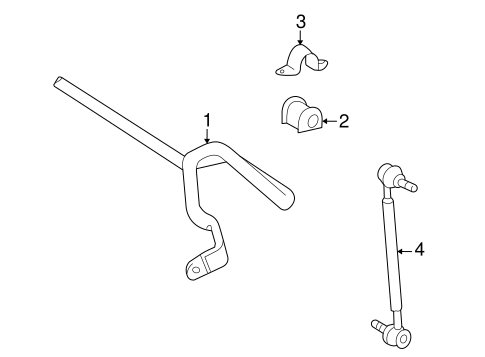 Vibe STABILIZER BAR & COMPONENTS