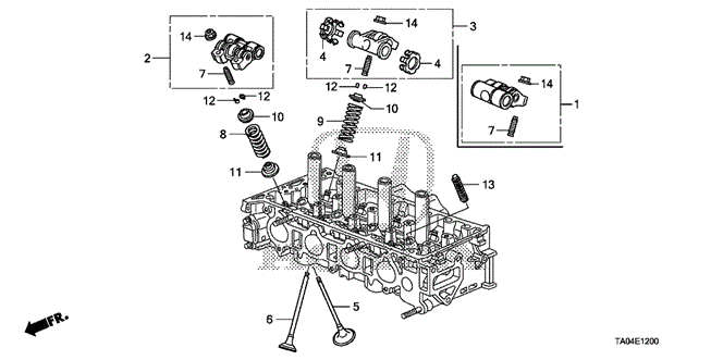 ENGINE/VALVE - ROCKER ARM (L4) for 2010 Honda ACCORD SEDAN #1