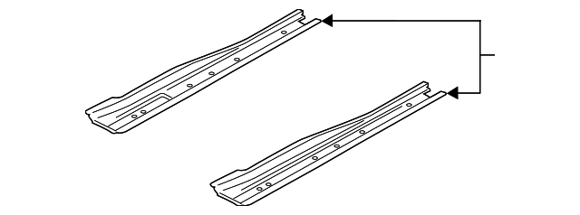 F2GZ-5810062-A Деталь EXTENSION, RIGHT