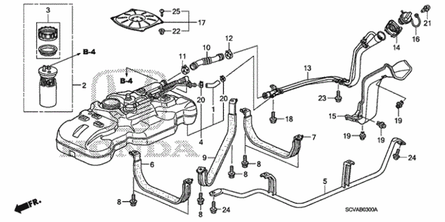 Fuel Tank for 2010 Honda ELEMENT 5-DOOR #0