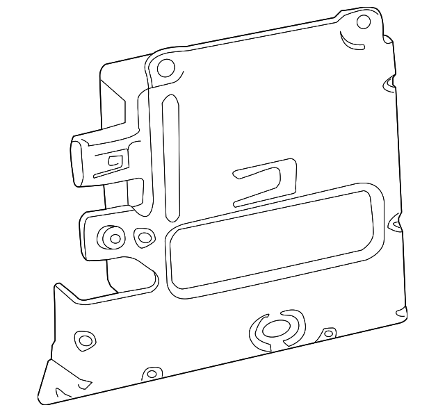 C2Z15955 BLIND SPOT RADAR, RIGHT