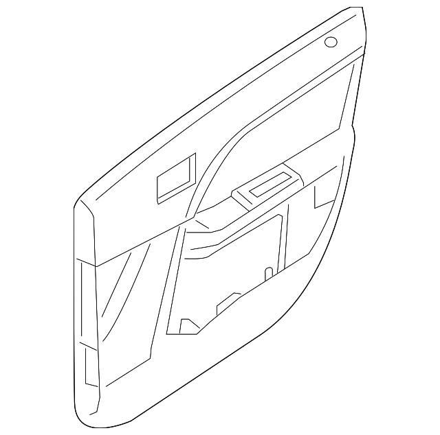 7G1Z-5427407-AA Деталь DOOR TRIM PANEL, LEFT