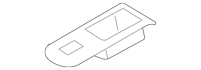 8G1Z54266A24AB Деталь SWITCH PANEL, RIGHT
