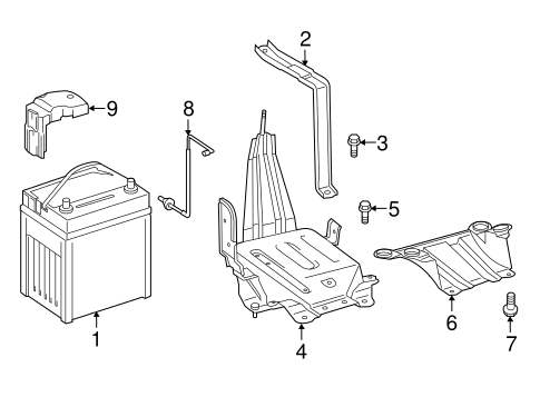 ELECTRICAL/BATTERY for 2013 Toyota Avalon #2