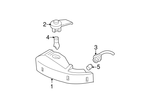 Park Lamps for 2000 Chevrolet Camaro #0