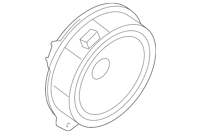 EJ7Z-18808-Q Деталь REAR DR SPEAKER, RIGHT
