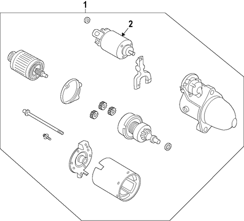 ELECTRICAL/STARTER for 2016 Scion iM #2