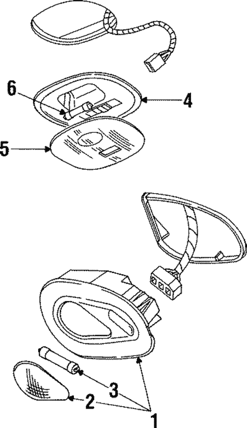 Interior Lamps for 2001 Lincoln Navigator #0