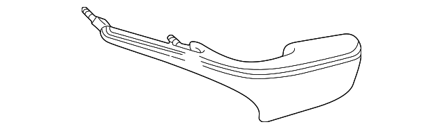 XR857115NED Деталь ARMREST, RIGHT