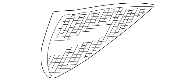 XR828030NED Деталь SPEAKER GRILLE, LEFT