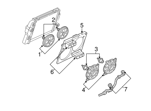 Cooling Fan for 2000 Chevrolet Camaro #0