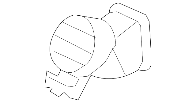 JBD500410MVM AIR OUTLET, LEFT