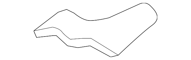 5S4Z-61613C46-AAA Деталь COVER, RIGHT