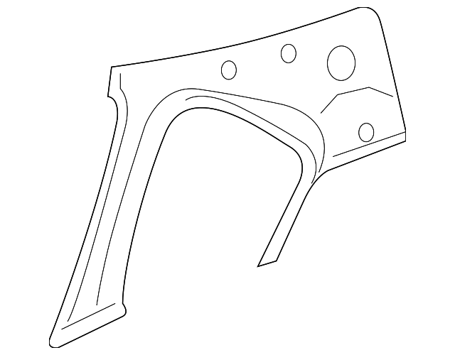 5S4Z-5852018-AAE Деталь ROOF TRIM, RIGHT