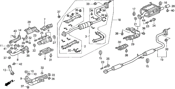 1993 Honda CIVIC SEDAN EX (ABS) PLATE, FUEL TANK BAFFLE - (74651SR3000) 1993 Honda CIVIC SEDAN EX (ABS) PLATE, FUEL TANK BAFFLE - (74651SR3000)