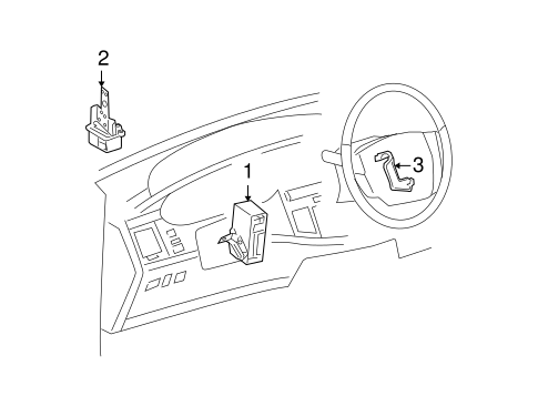 Cruise Control System for 2007 Toyota Avalon #0