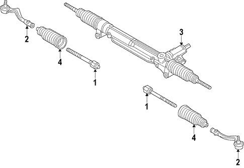 Steering Gear & Linkage for 2019 Audi A5 Sportback #1