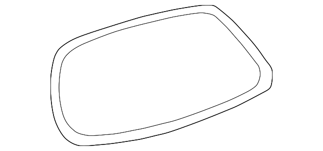 22613645 Деталь BACK GLASS
