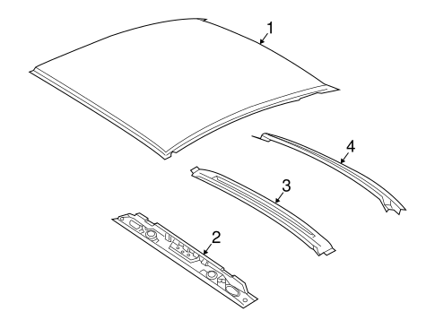GTO ROOF & COMPONENTS
