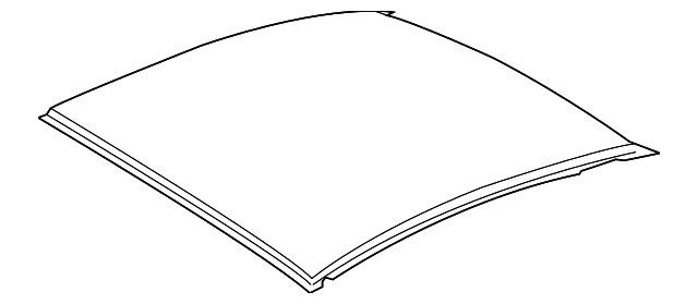92087410 Деталь ROOF PANEL