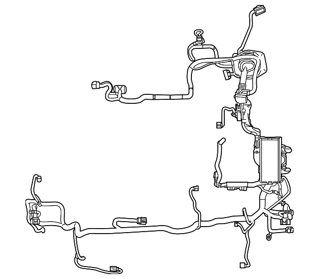 BA8Z-14290-N Деталь WIRE HARNESS