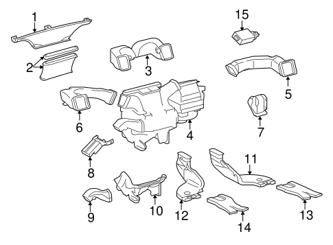 BODY/DUCTS for 2014 Toyota Tacoma #1