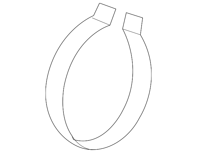 996-347-293-05 Деталь BOOT CLAMP, LEFT
