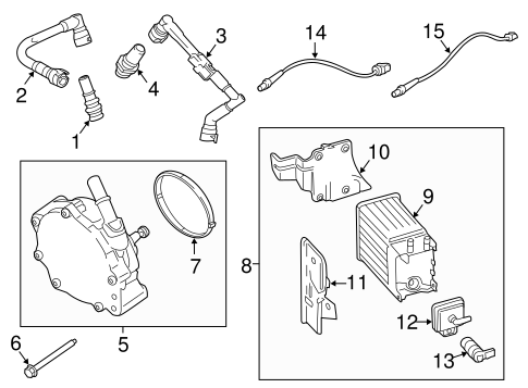 Emission System/Emission Components for 2012 Ford Expedition #2