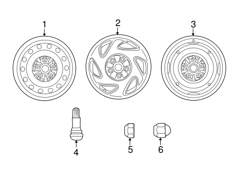 FRONT SUSPENSION/WHEELS for 1999 Toyota Sienna #1