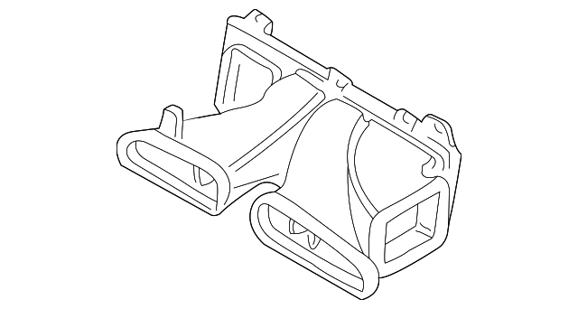 XR812706 Деталь LOWER DUCT