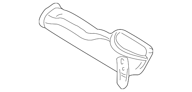 XR815500 Деталь DUCT, RIGHT