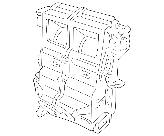 XR831144 Деталь CENTER DUCT