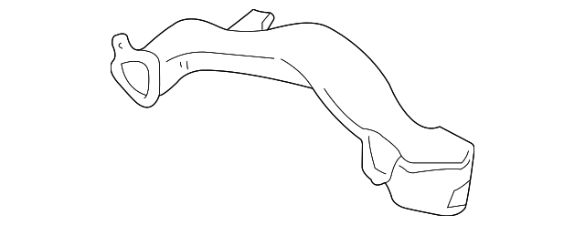 XR82452 Деталь DUCT, LEFT