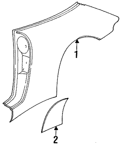 911 QUARTER PANEL & COMPONENTS 2
