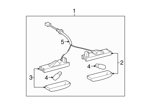 ELECTRICAL/BULBS - CHASSIS for 2007 Toyota Avalon #2