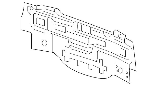 25861136 Деталь REAR BODY PANEL