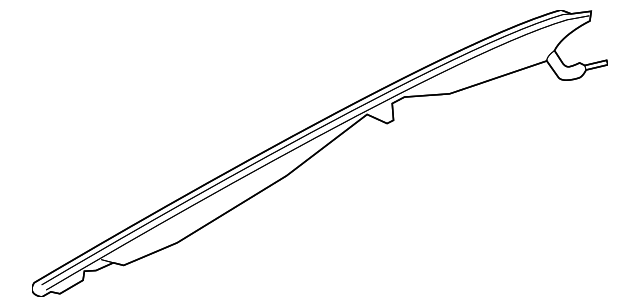 T2R17104 Деталь SIDE TRIM PANEL, LEFT