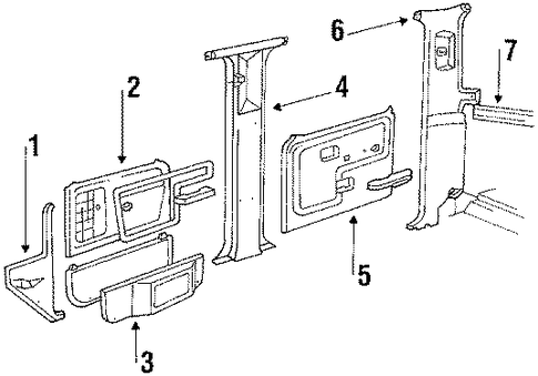 F-350 INTERIOR TRIM