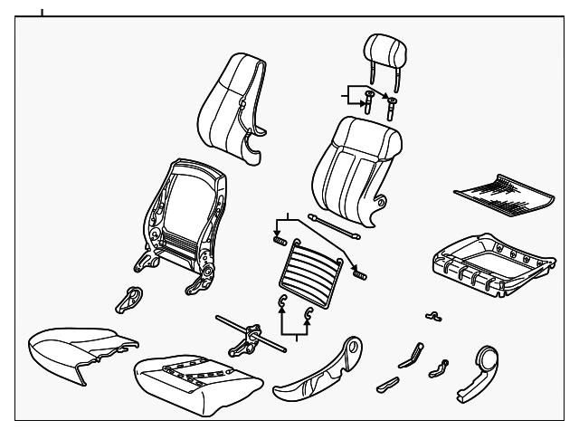 22721862 SEAT ASSY, RIGHT