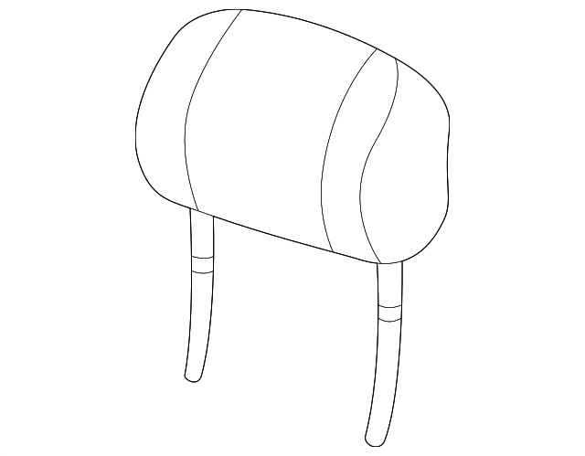 22694656 HEADREST, RIGHT
