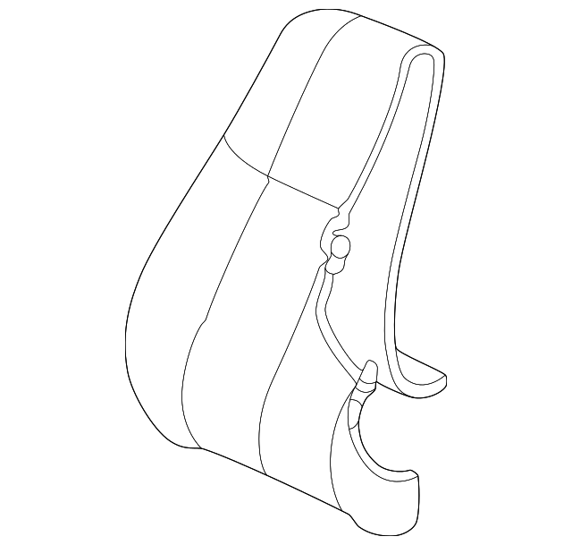 22694642 SEAT BACK COVER, RIGHT