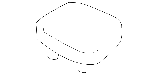 22708394 Деталь SEAT BELT GUIDE, LEFT