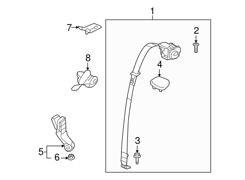 Ion REAR SEAT BELTS 2