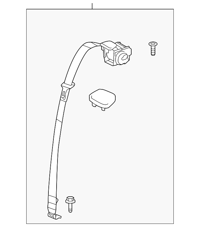 15943428 Деталь RETRACTOR ASSY, LEFT