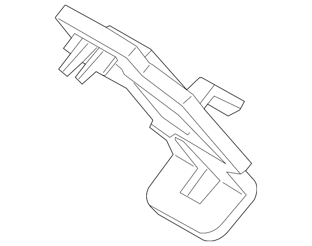 DS7Z-19H289-A Деталь REAR CAMERA BRACKET
