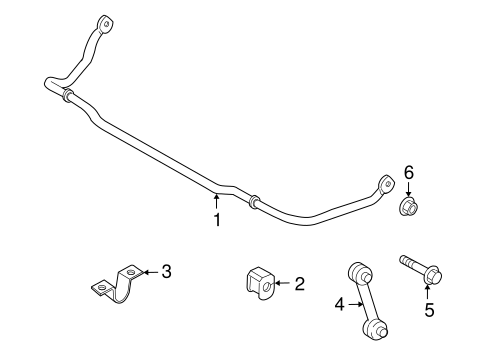 Front Suspension/Stabilizer Bar & Components for 2010 Ford F-250 Super Duty #2