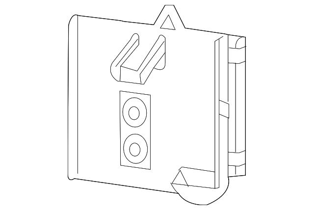 987-606-231-00 TRANSMITTER REAR SUPPORT, RIGHT