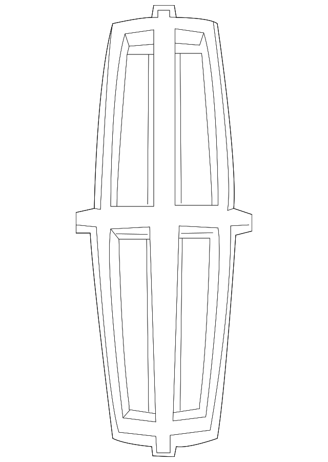 BA1Z-16720-A Деталь EMBLEM, RIGHT